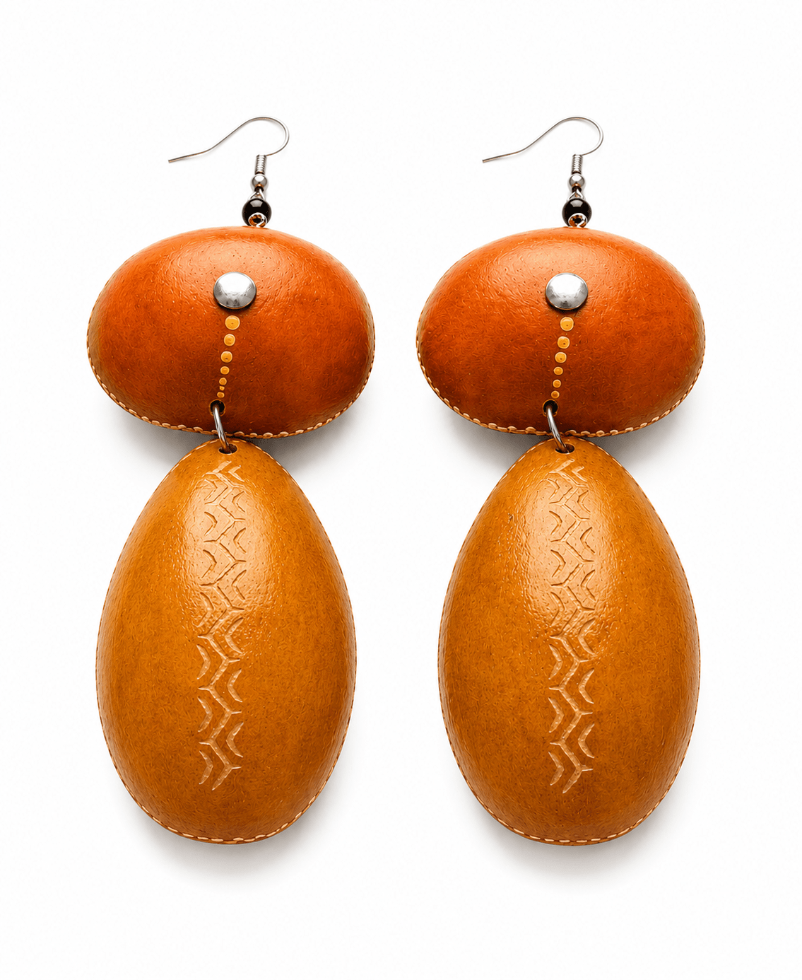 Nuya Tribal Calabash Earrings - Trufacebygrace