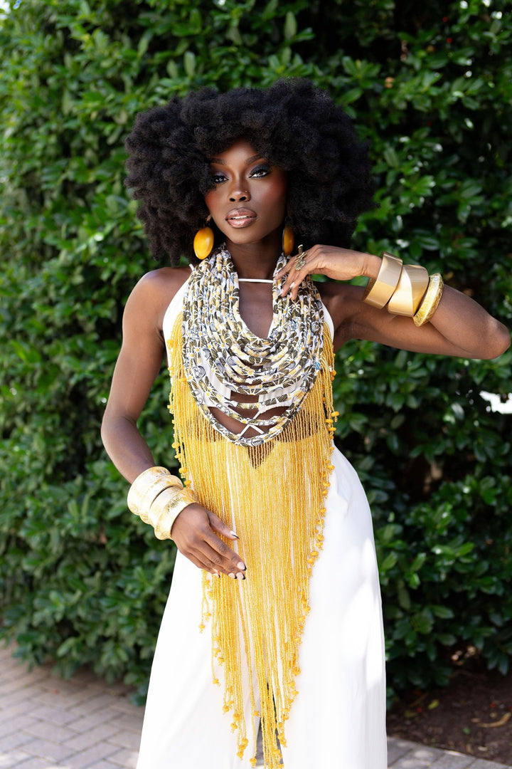 Nyamekye Waterfall Necklace - Trufacebygrace