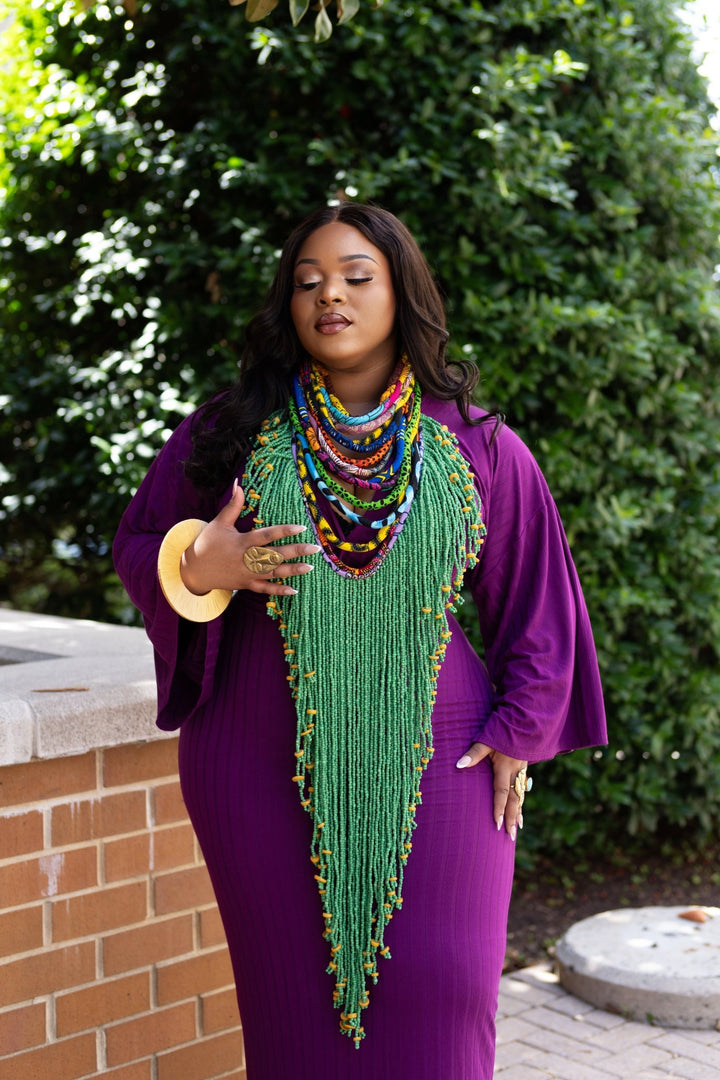 Nyamekye Waterfall Necklace - Trufacebygrace