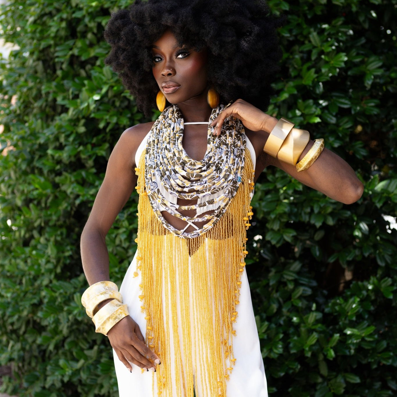 Nyamekye Waterfall Necklace - Trufacebygrace