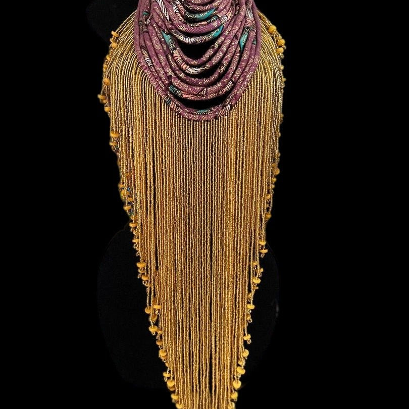 Nyamekye Waterfall Necklace - Trufacebygrace