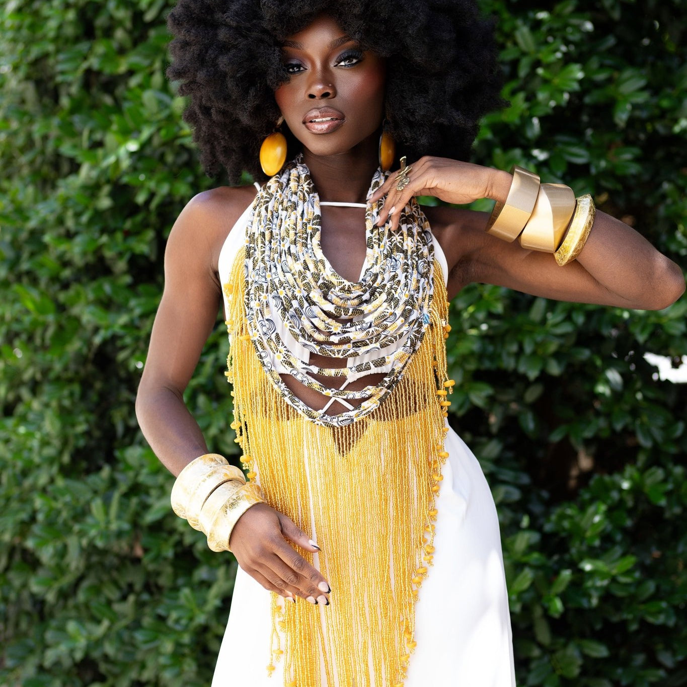 Nyamekye Waterfall Necklace - Trufacebygrace