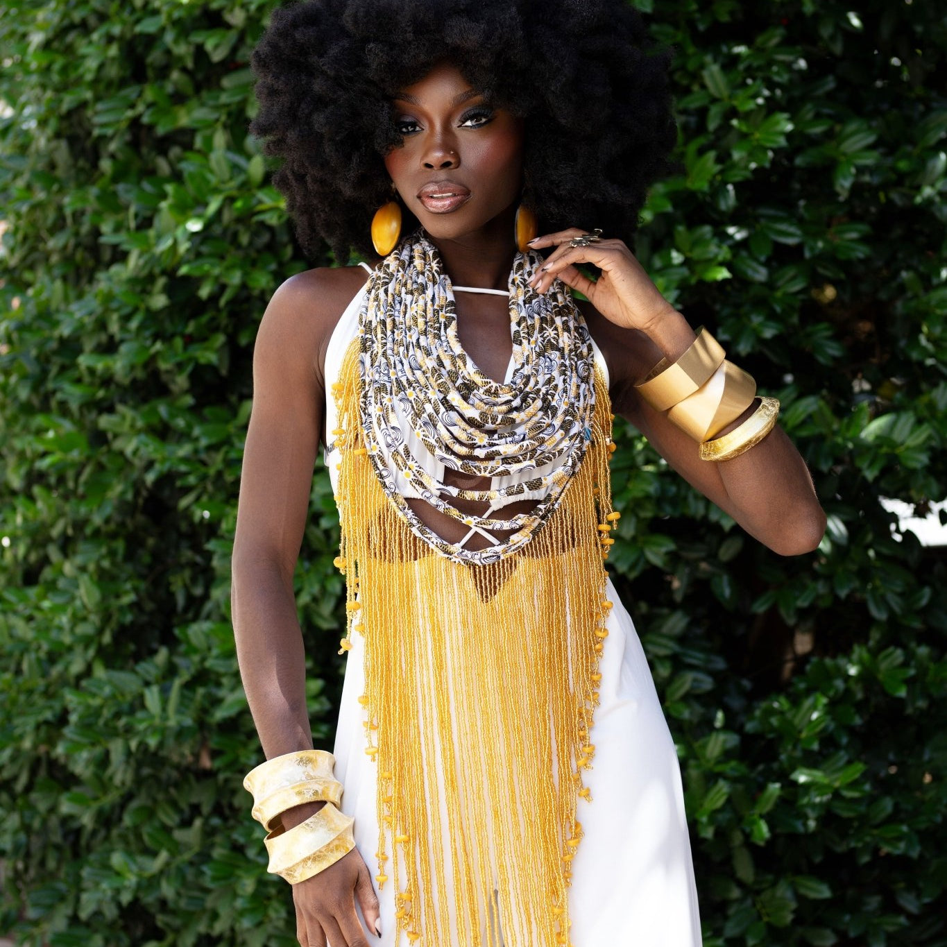 Nyamekye Waterfall Necklace - Trufacebygrace
