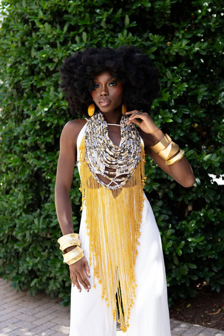 Nyamekye Waterfall Necklace - Trufacebygrace