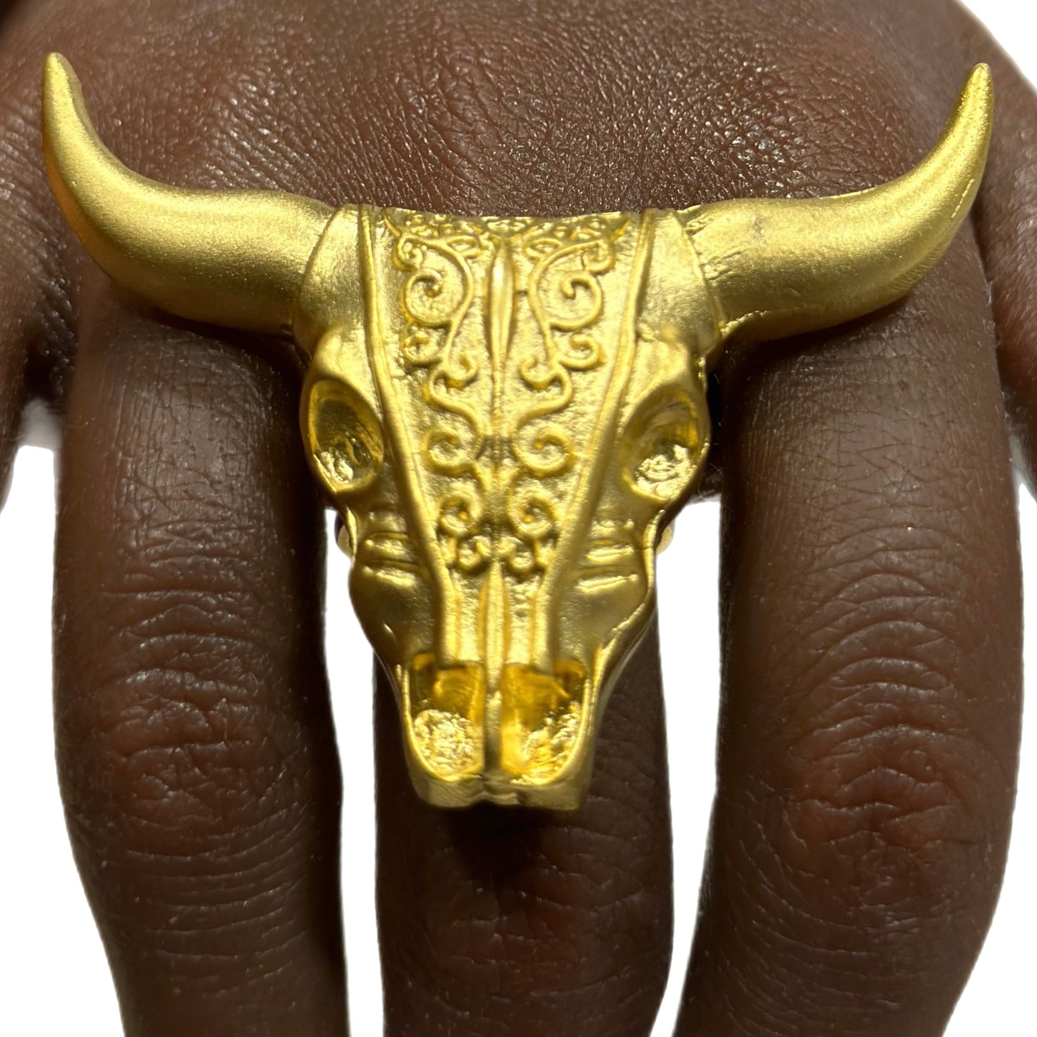 Nyati Nkunzi Bull Horn Ring - Trufacebygrace