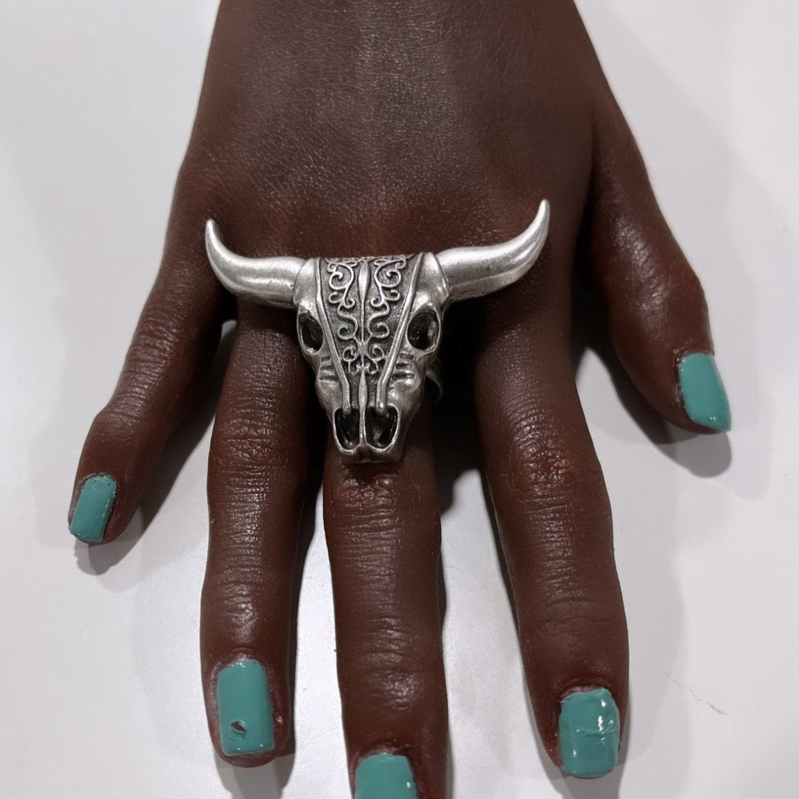Nyati Nkunzi Bull Horn Ring - Trufacebygrace
