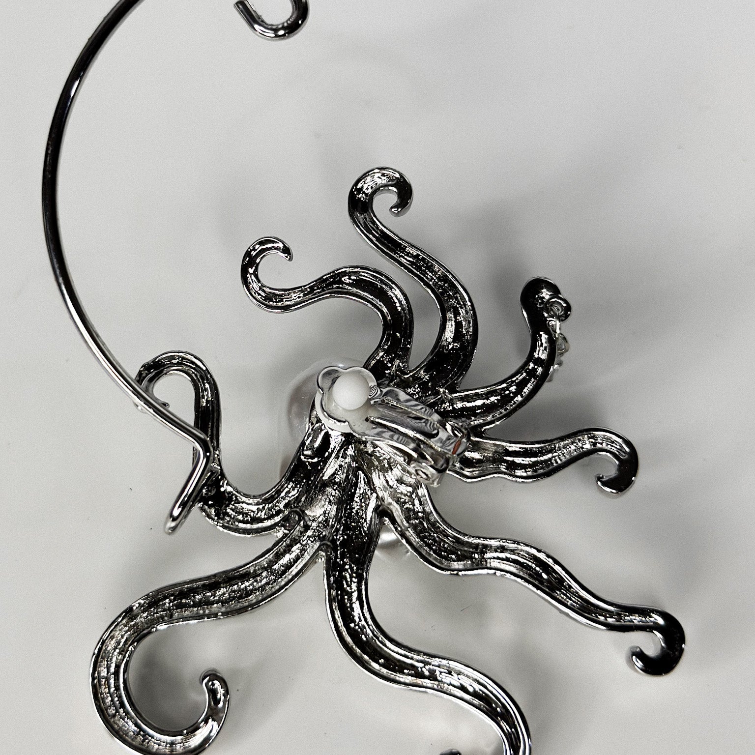 Octopus Pearl Crystal chic Ear cuff - Trufacebygrace