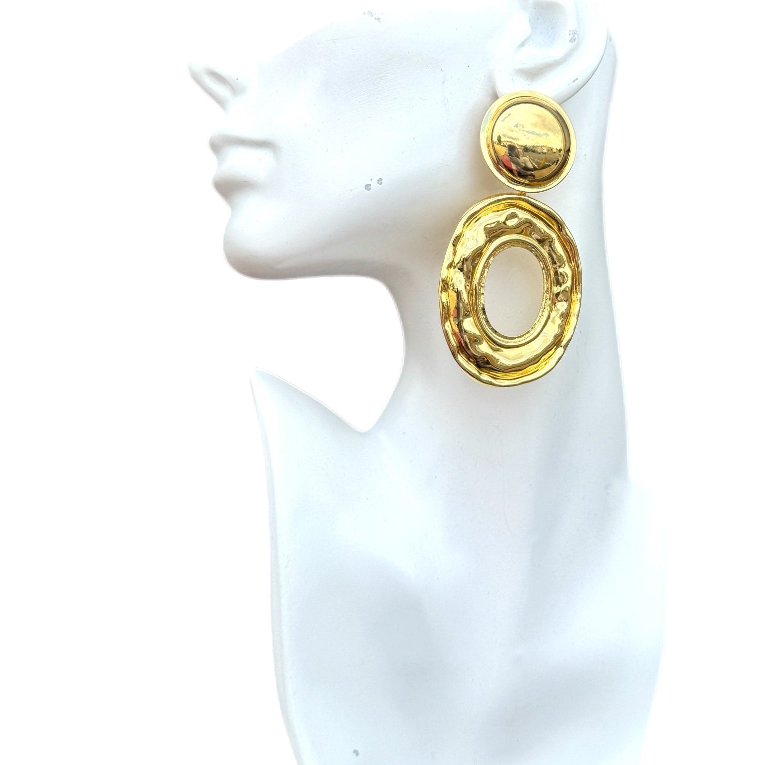 Oro Loop Luxe Earrings - Trufacebygrace