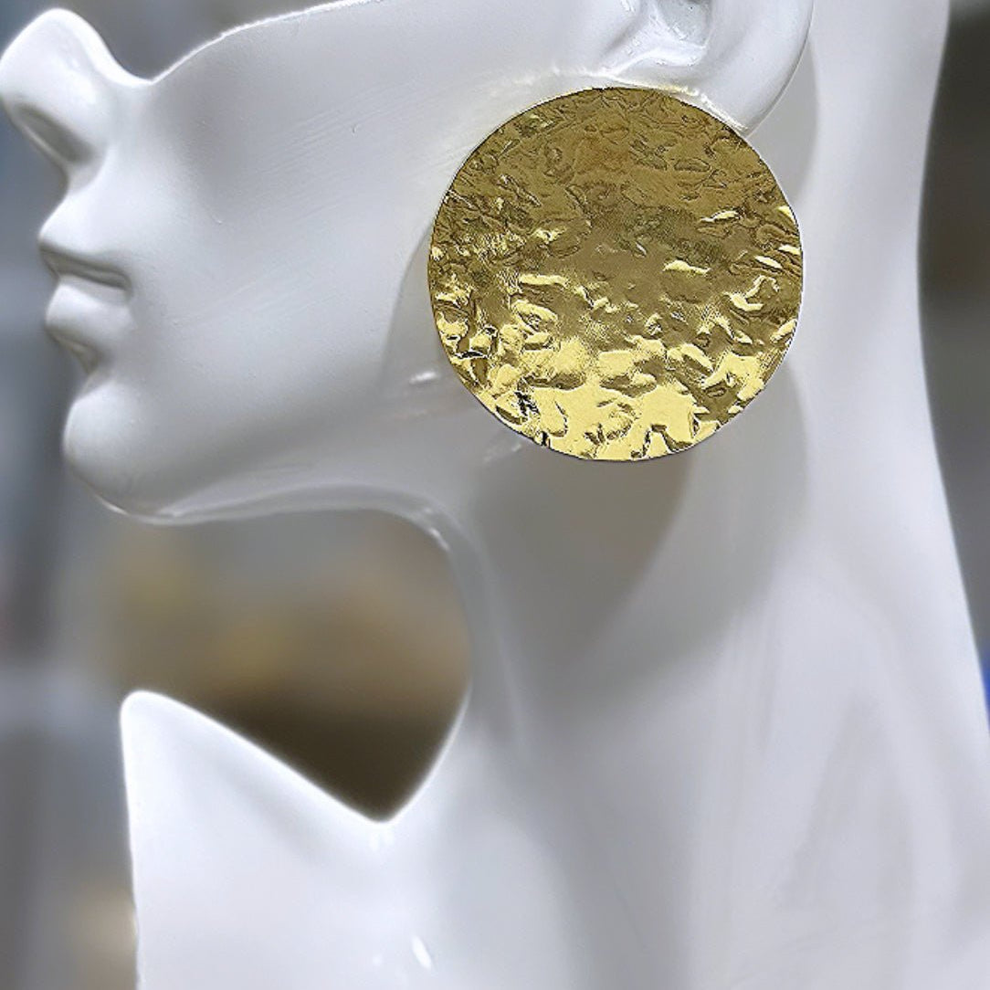 Oromia Oversized lightweight Stud Earrings - Trufacebygrace