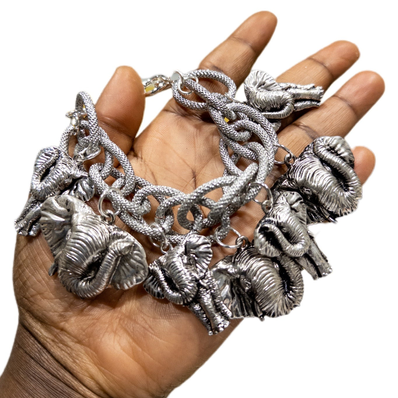 Osuno Elephant Charm Bracelet - Trufacebygrace