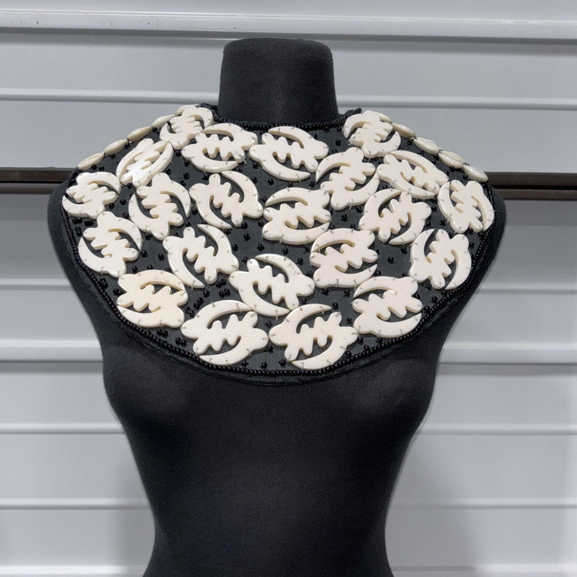 Oversized Cowry and Gye Nyame Neckpiece - Trufacebygrace