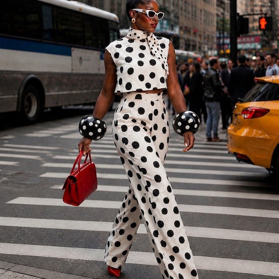 Oversized Polka Dot Bangle - Trufacebygrace