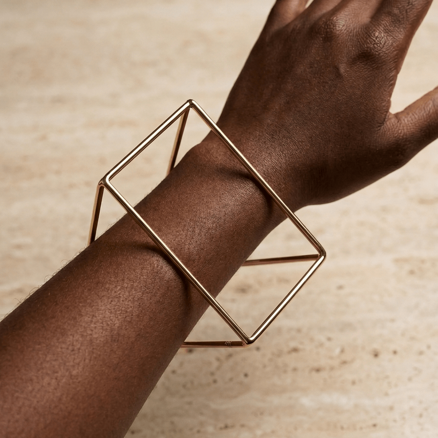Oversized Prism Bangle - Trufacebygrace