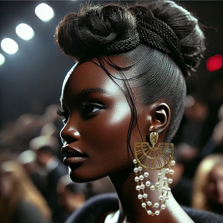 Pearl Falls Stud Earrings - Trufacebygrace