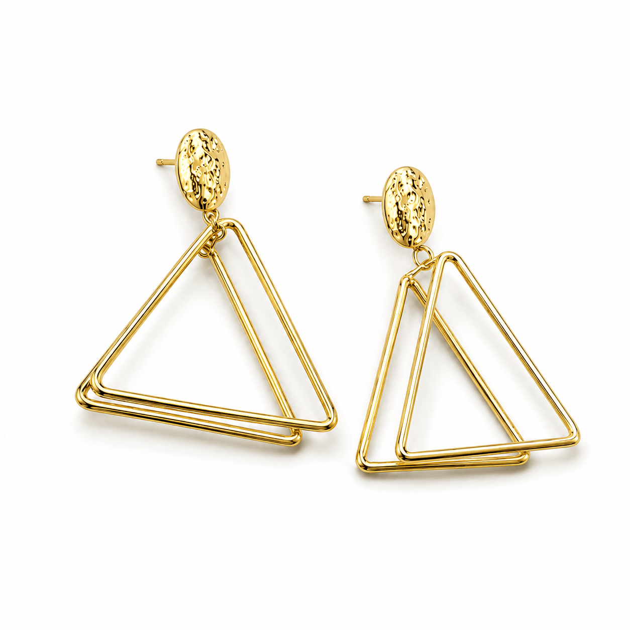 Petite Triangular Prism Earrings - Trufacebygrace