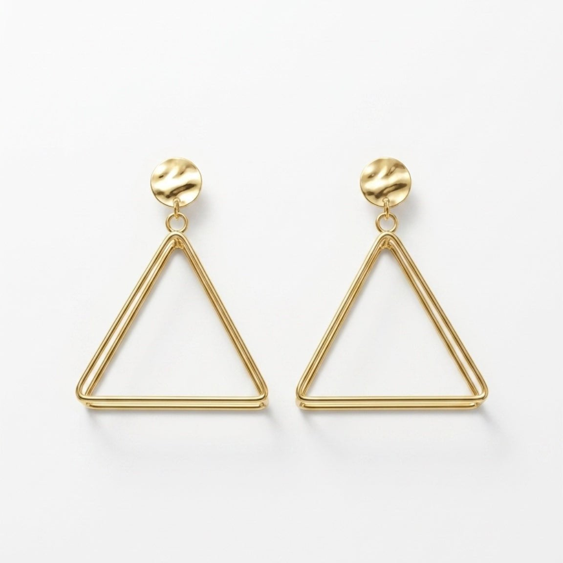 Petite Triangular Prism Earrings - Trufacebygrace