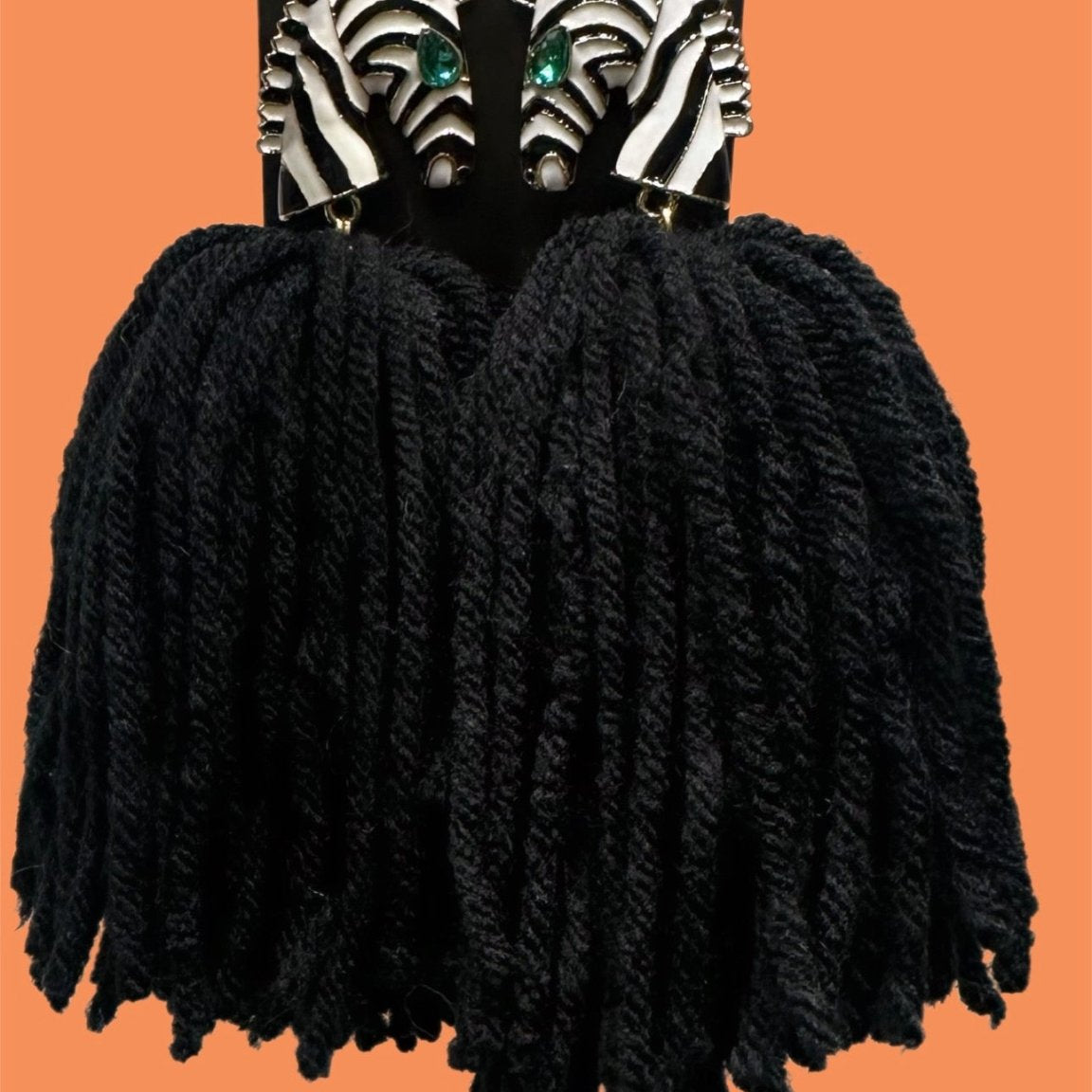 Ponkoti and Yarn Tassel Earrings - Trufacebygrace