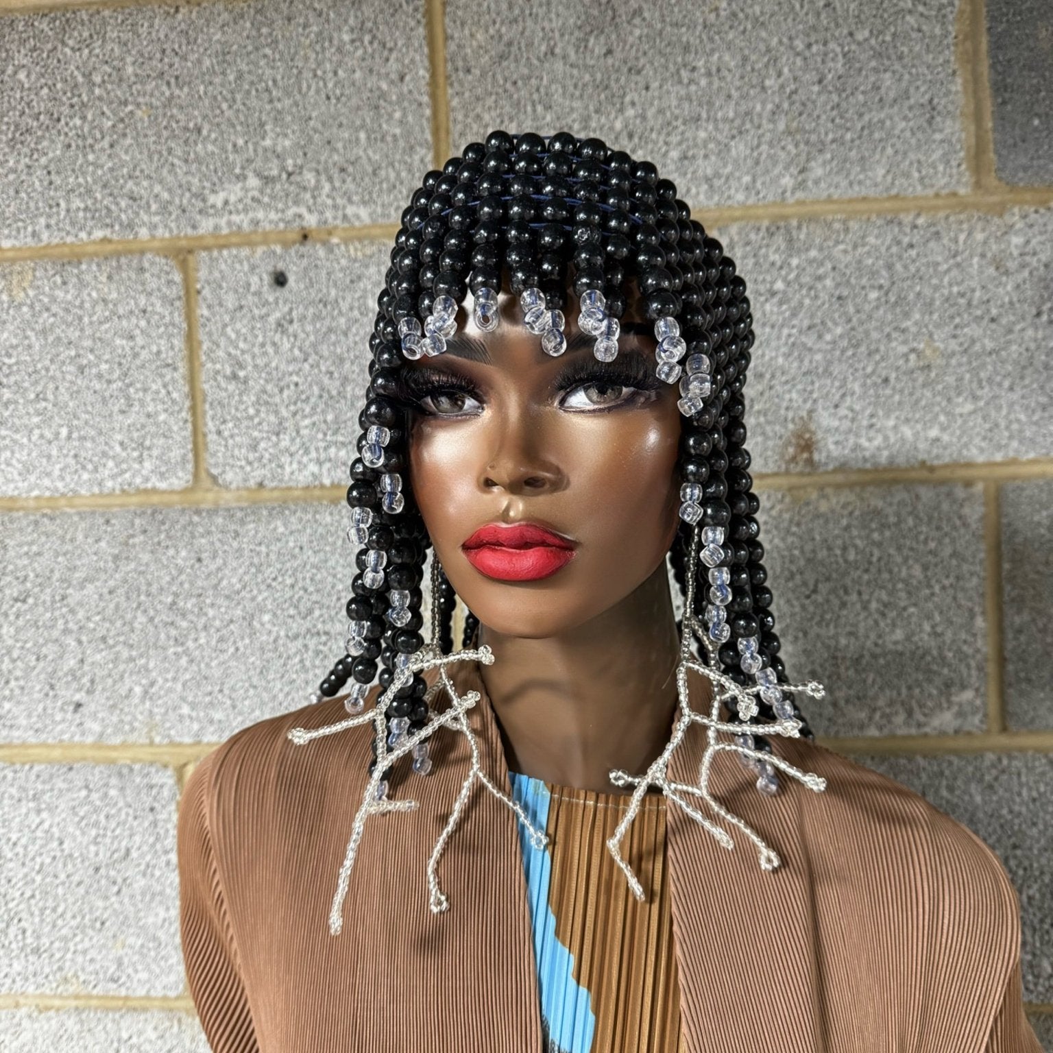 Queen of Egypt Wooden beads Headpiece - Trufacebygrace