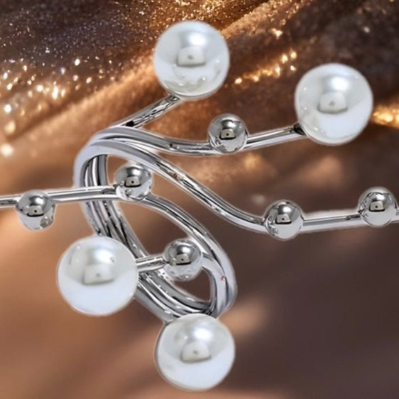 Queen Status Pearl statement ring - Trufacebygrace