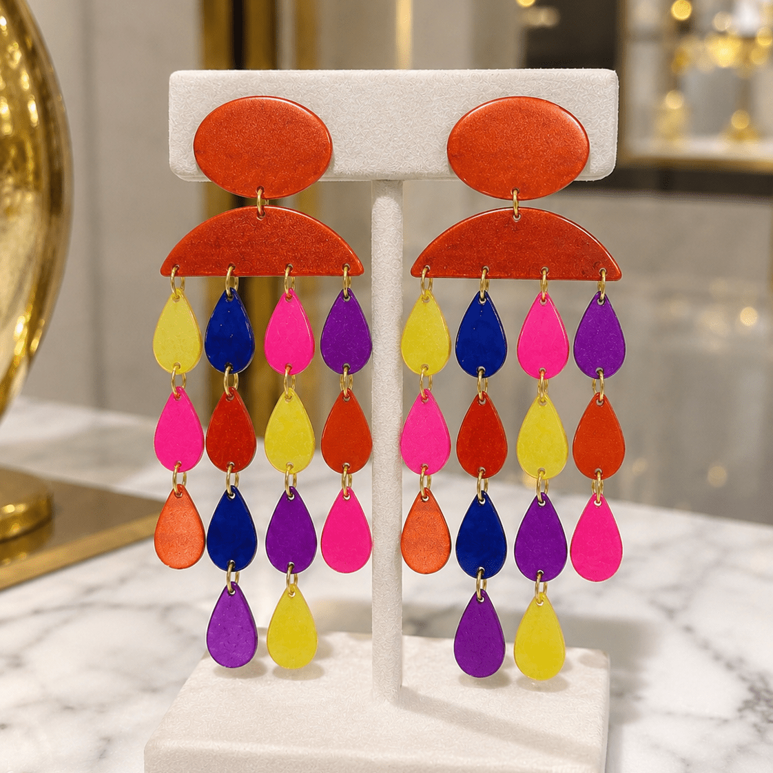 Rain of Happiness Earrings - Trufacebygrace