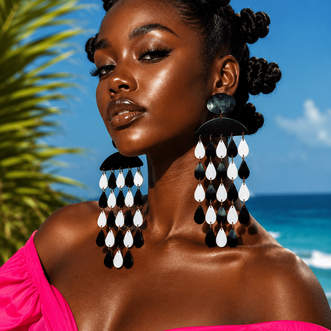 Rain of Happiness Earrings - Trufacebygrace