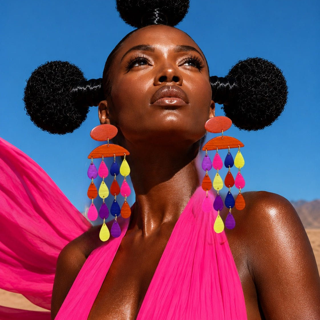Rain of Happiness Earrings - Trufacebygrace