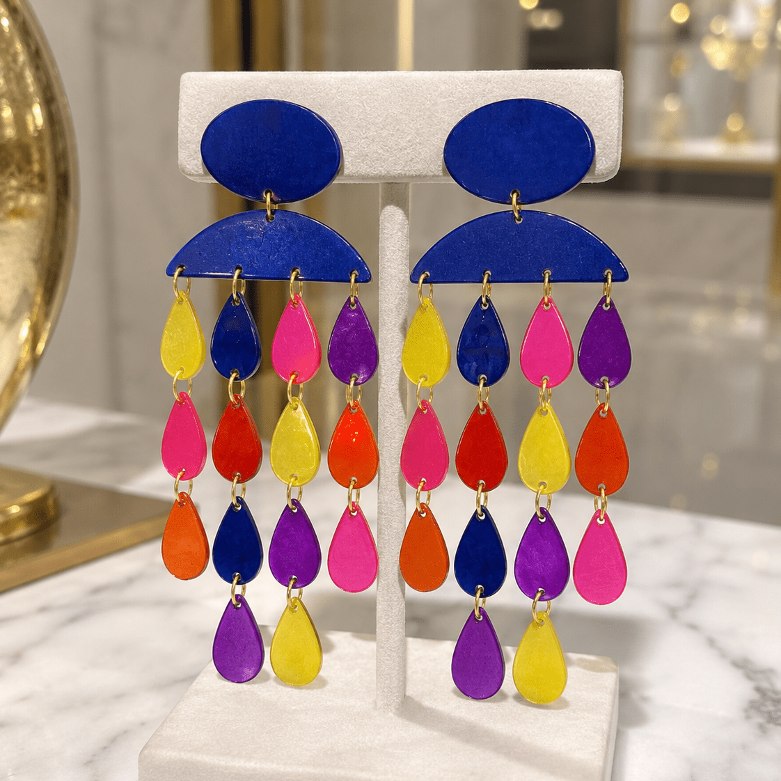 Rain of Happiness Earrings - Trufacebygrace