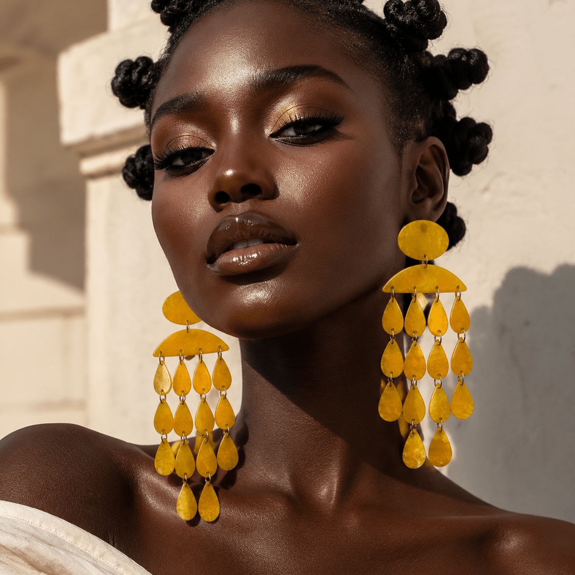 Rain of Happiness Earrings - Trufacebygrace