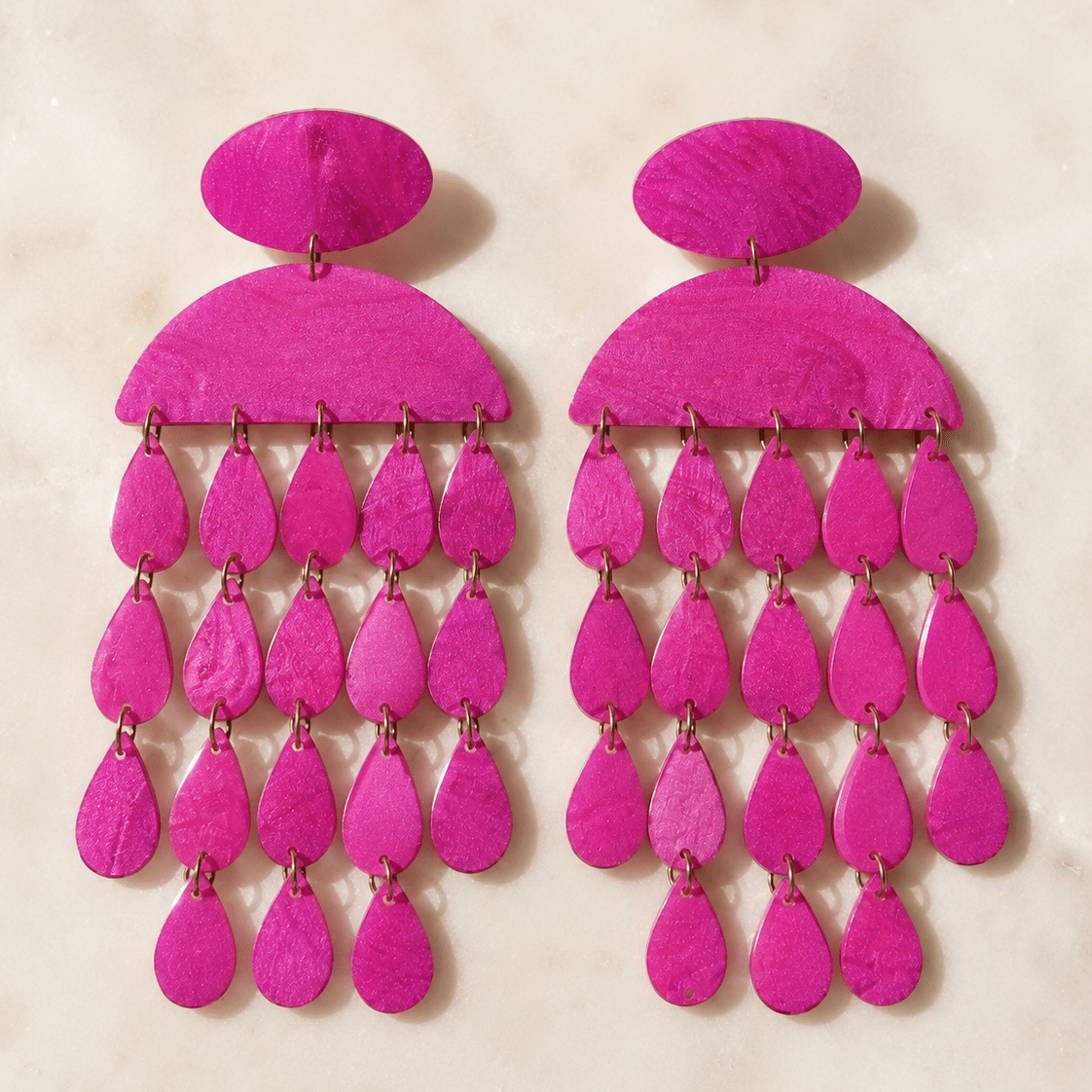 Rain of Happiness XL Earrings - Trufacebygrace