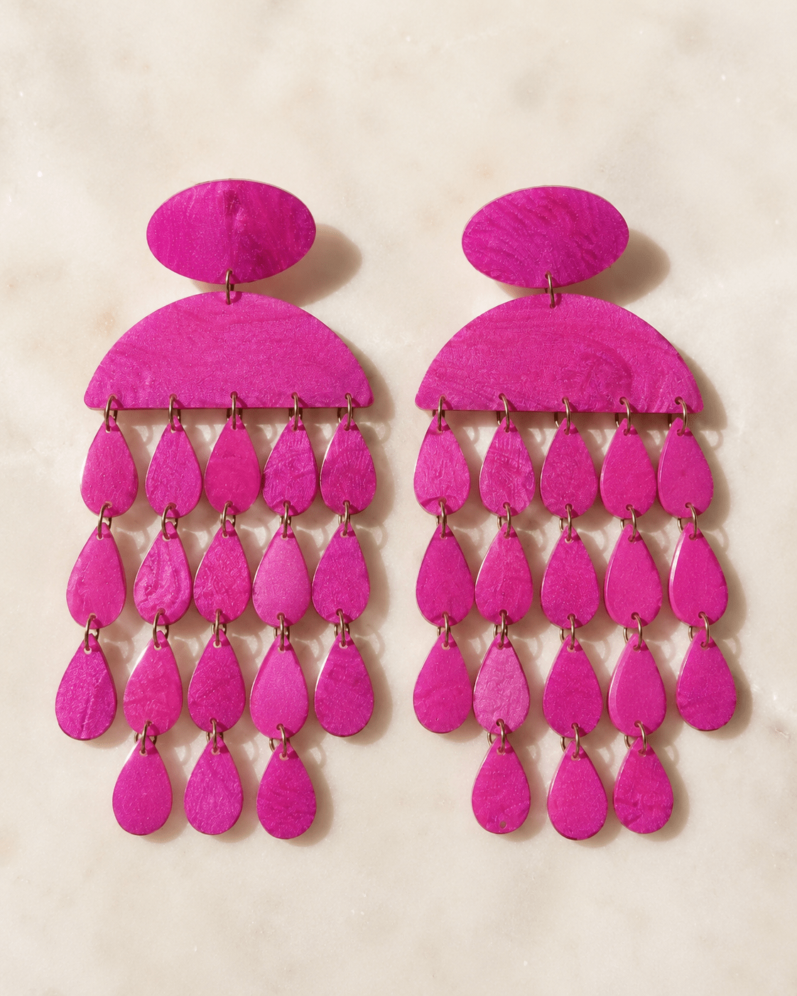 Rain of Happiness XL Earrings - Trufacebygrace