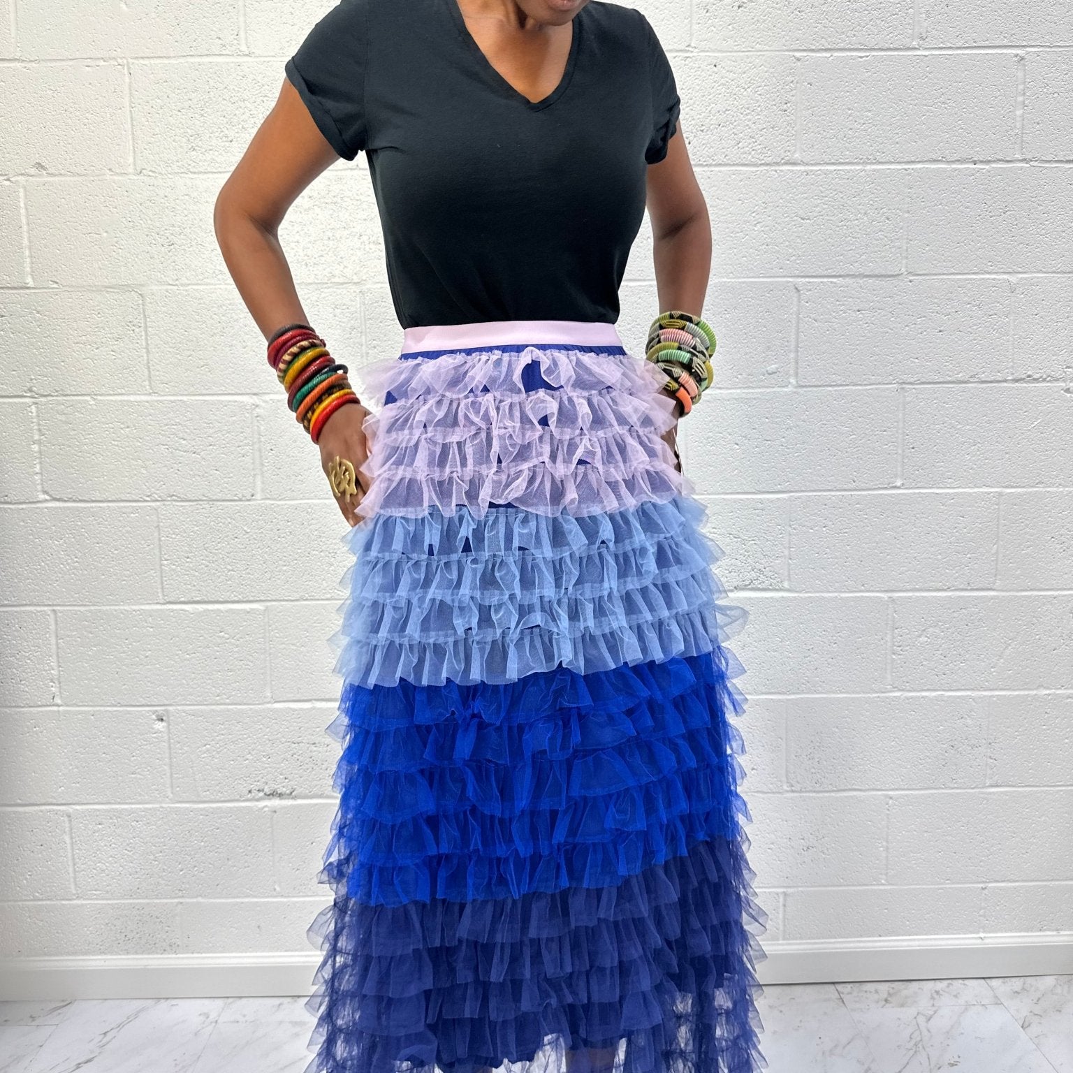 Ruffle Maxi Skirt - Trufacebygrace
