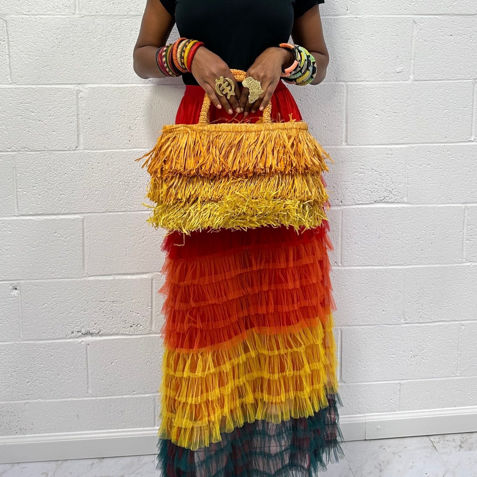 Ruffle Maxi Skirt - Trufacebygrace