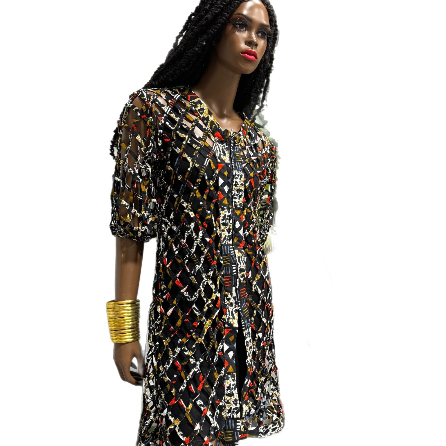 Sample: Abidjan Women’s kimono cover up - Trufacebygrace