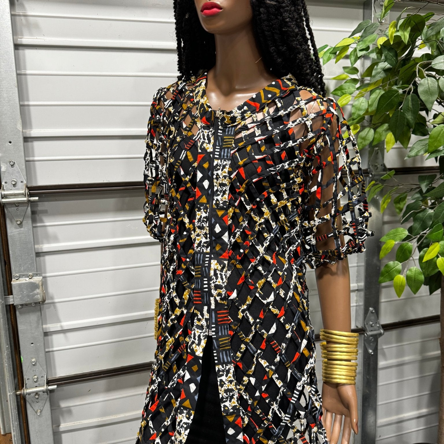 Sample: Abidjan Women’s kimono cover up - Trufacebygrace