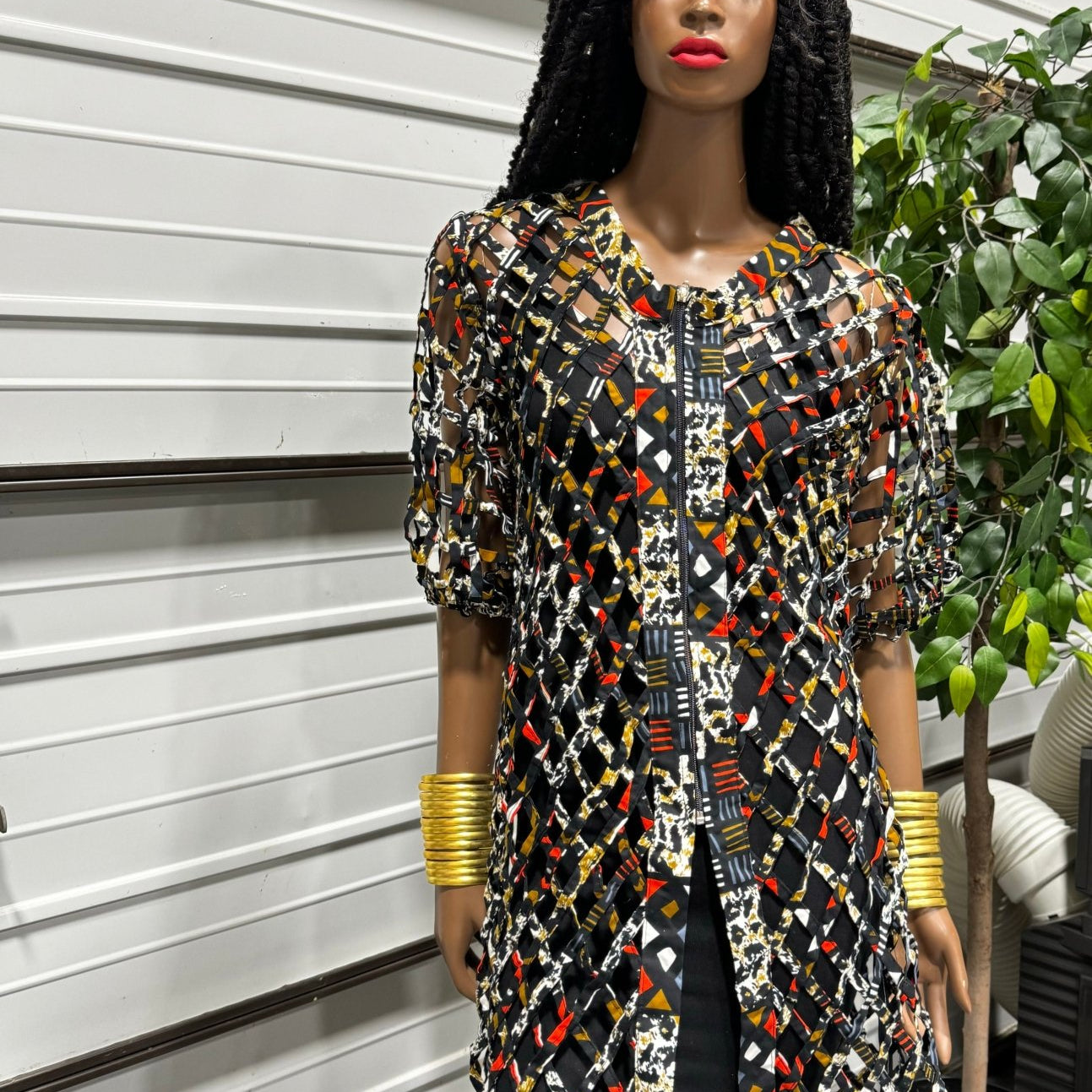 Sample: Abidjan Women’s kimono cover up - Trufacebygrace