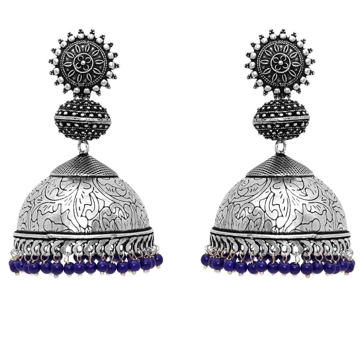 Sample : Jhumka bell statement earrings - Trufacebygrace