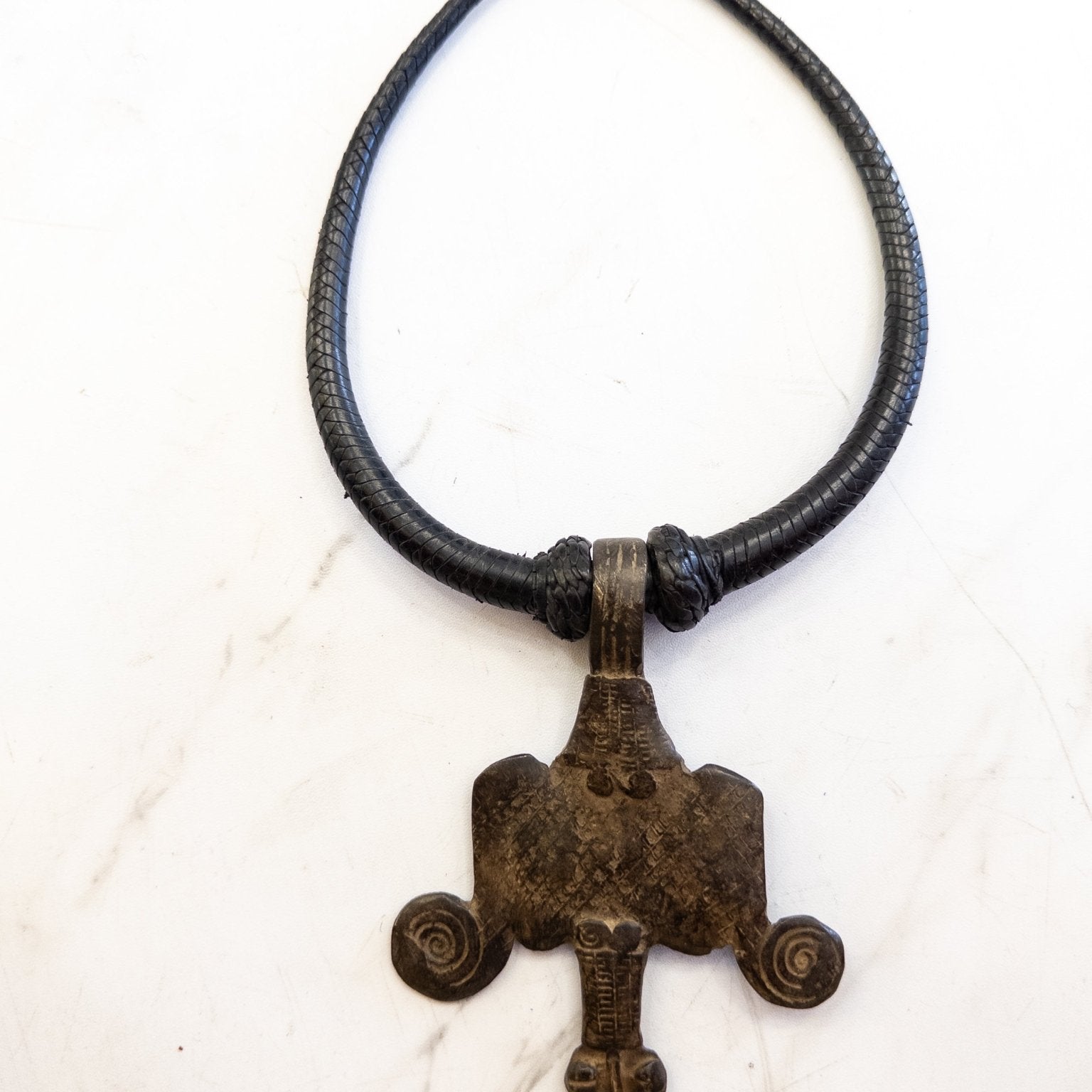 Sample : Tuareg Warrior Symbol Necklace - Trufacebygrace
