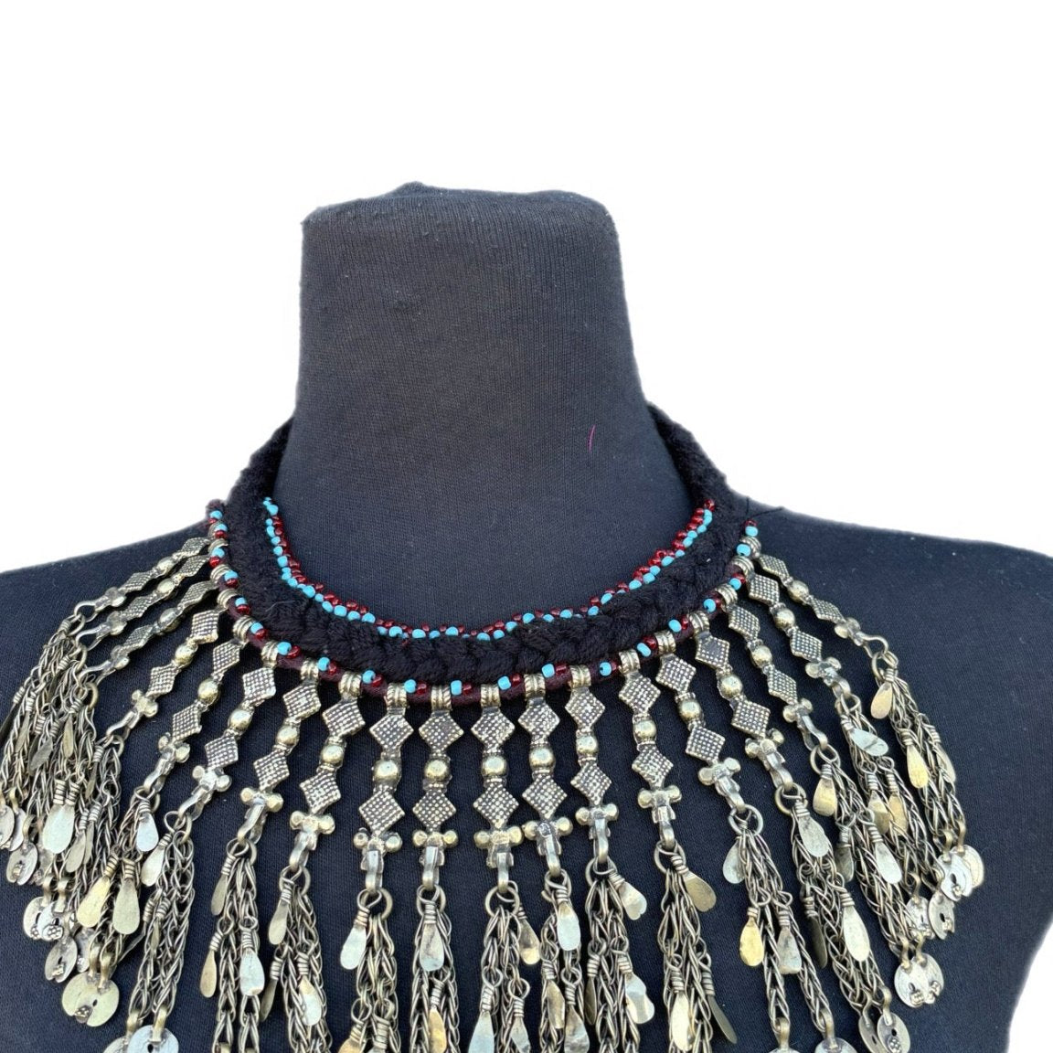 Sample : Vintage Coin Statement Necklace - Trufacebygrace