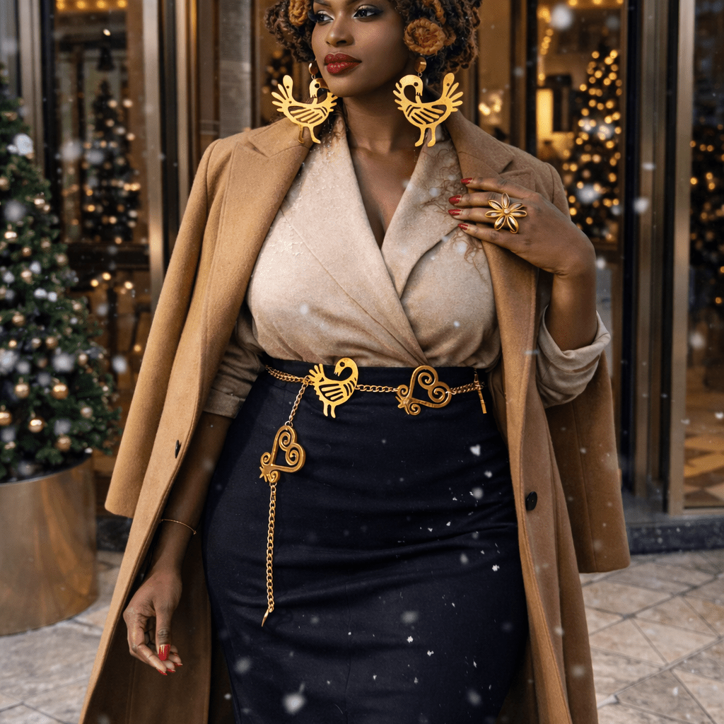 Sankofa Chain Belt - Trufacebygrace