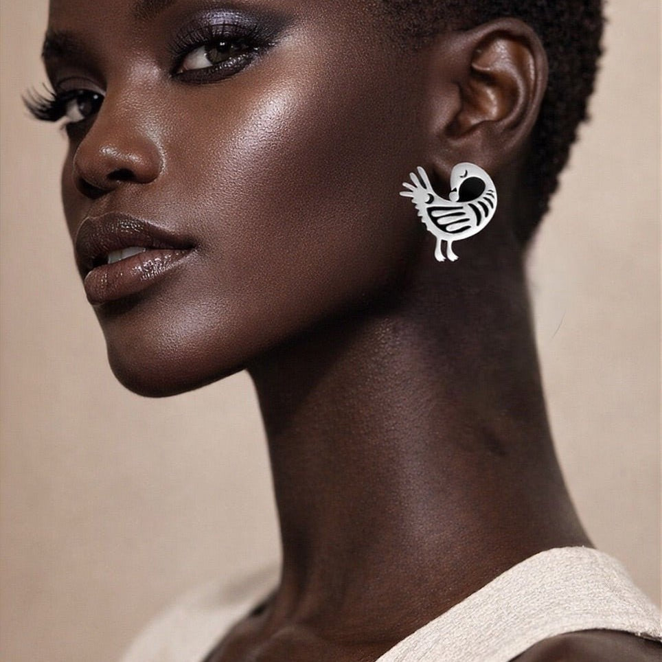 Sankofa Elegance Stud Earrings - Trufacebygrace
