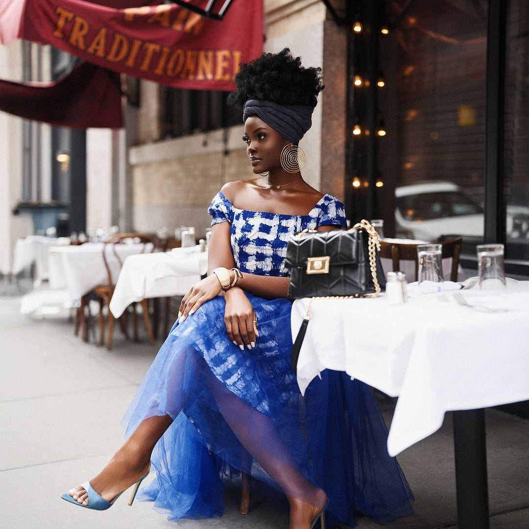 Sheila Bonsu Atelier: Exquisite Ghanaian Batik and Tulle Skirts and Sets - Trufacebygrace