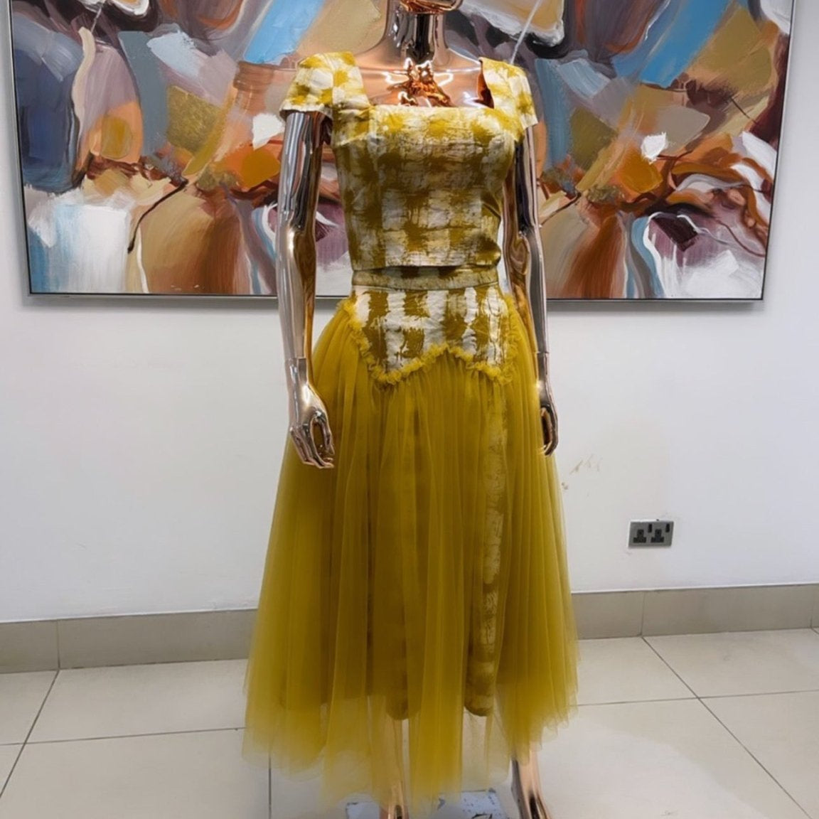 Sheila Bonsu Atelier: Exquisite Ghanaian Batik and Tulle Skirts and Sets - Trufacebygrace