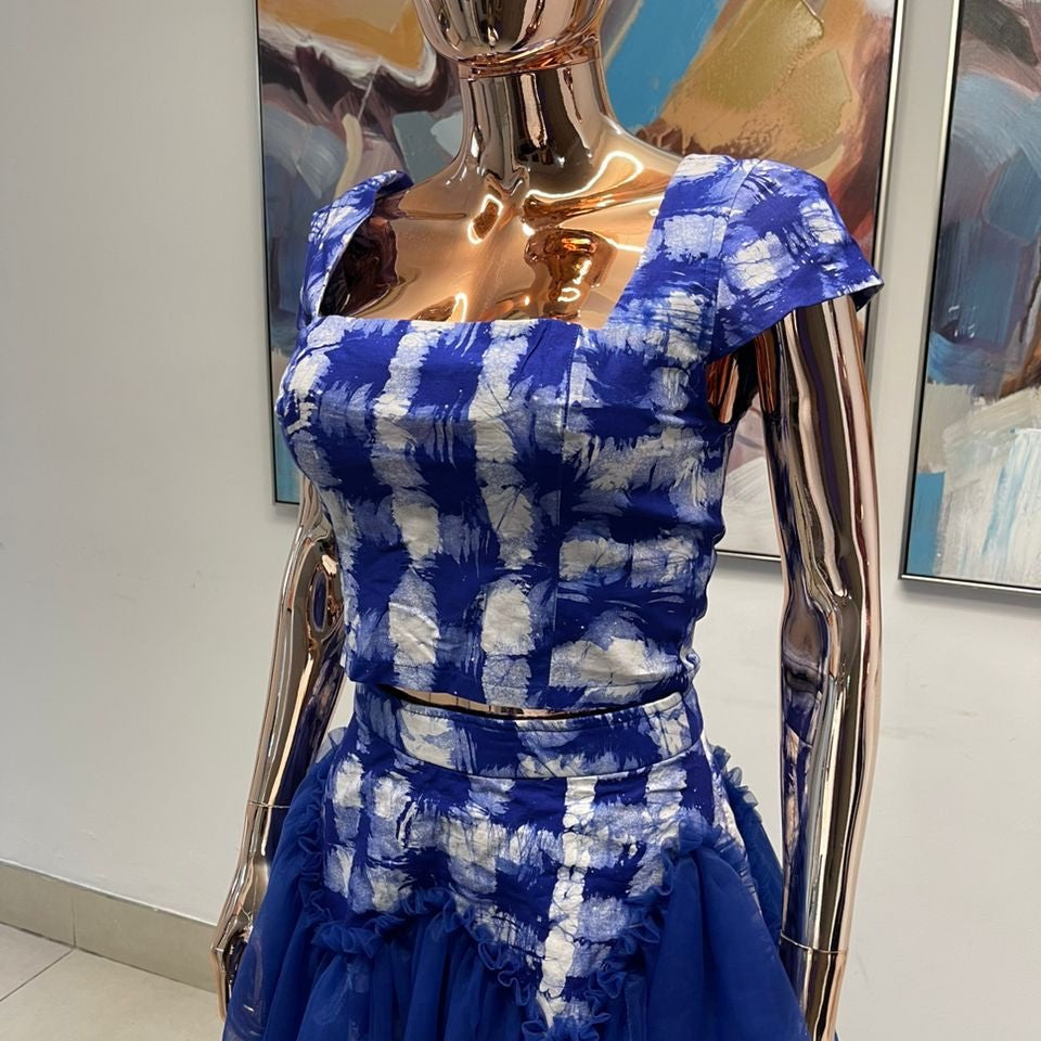 Sheila Bonsu Atelier: Exquisite Ghanaian Batik and Tulle Skirts and Sets - Trufacebygrace