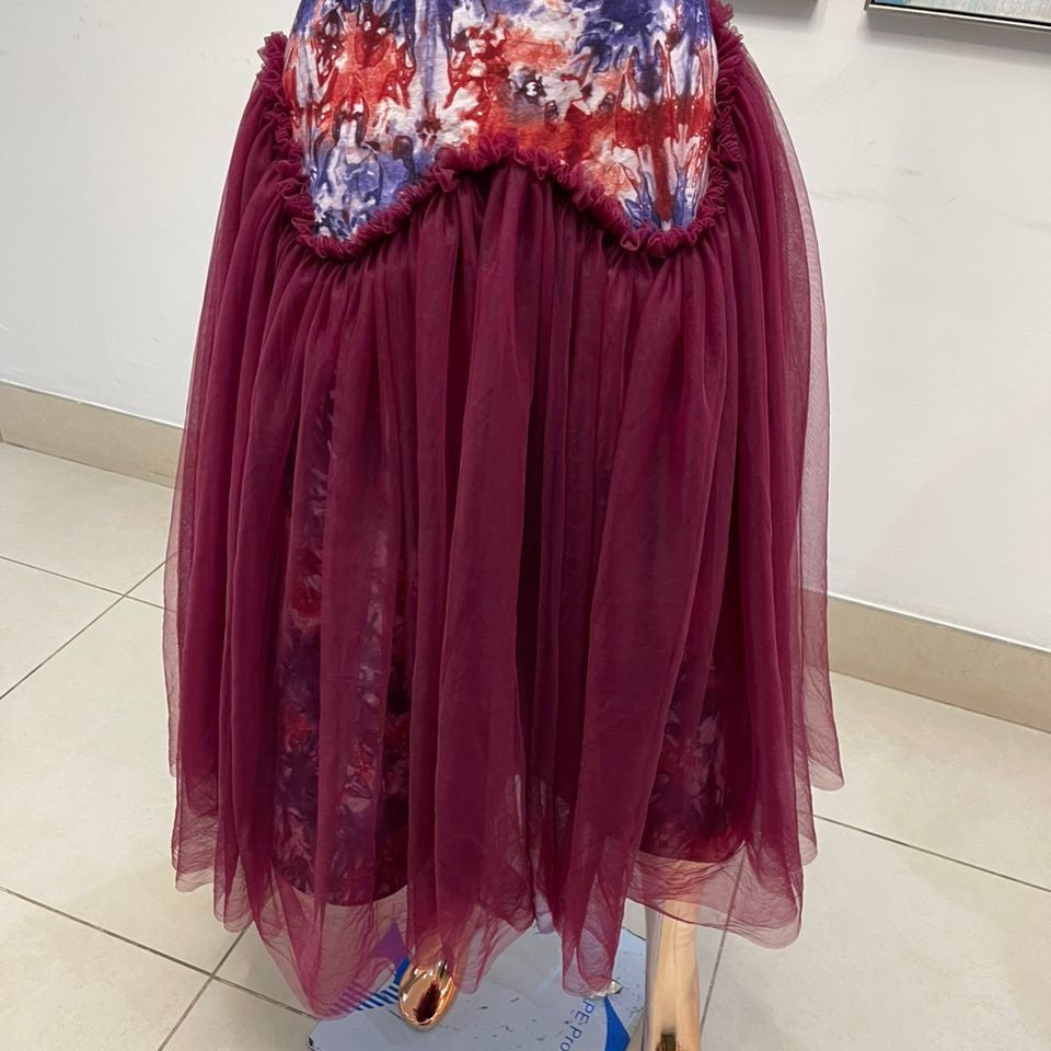 Sheila Bonsu Atelier: Exquisite Ghanaian Batik and Tulle Skirts and Sets - Trufacebygrace