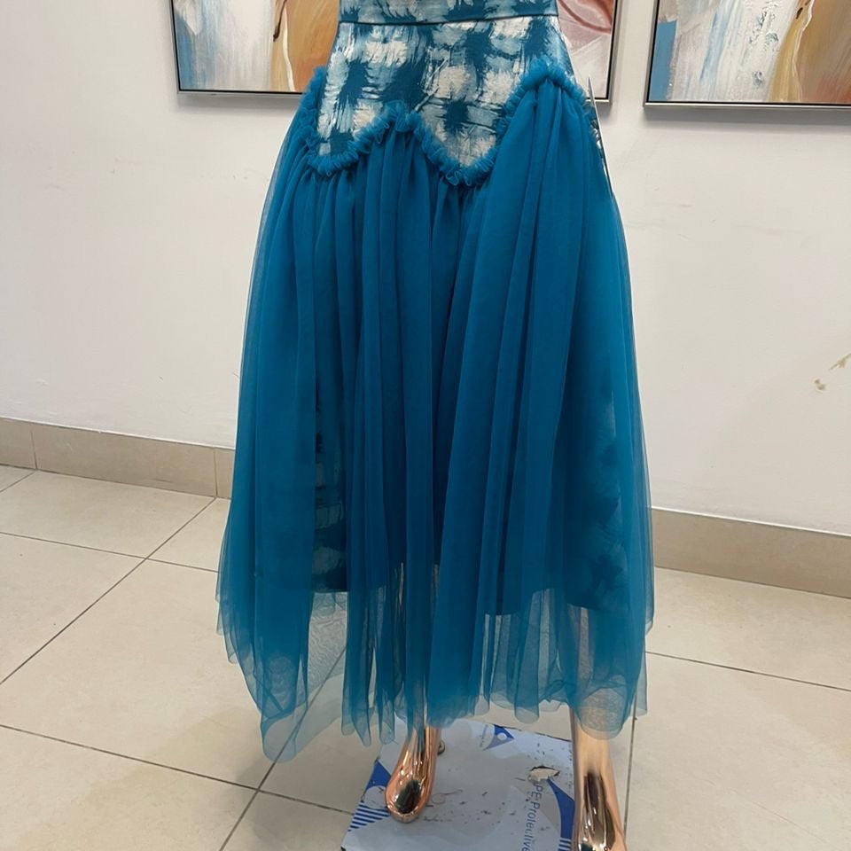 Sheila Bonsu Atelier: Exquisite Ghanaian Batik and Tulle Skirts and Sets - Trufacebygrace