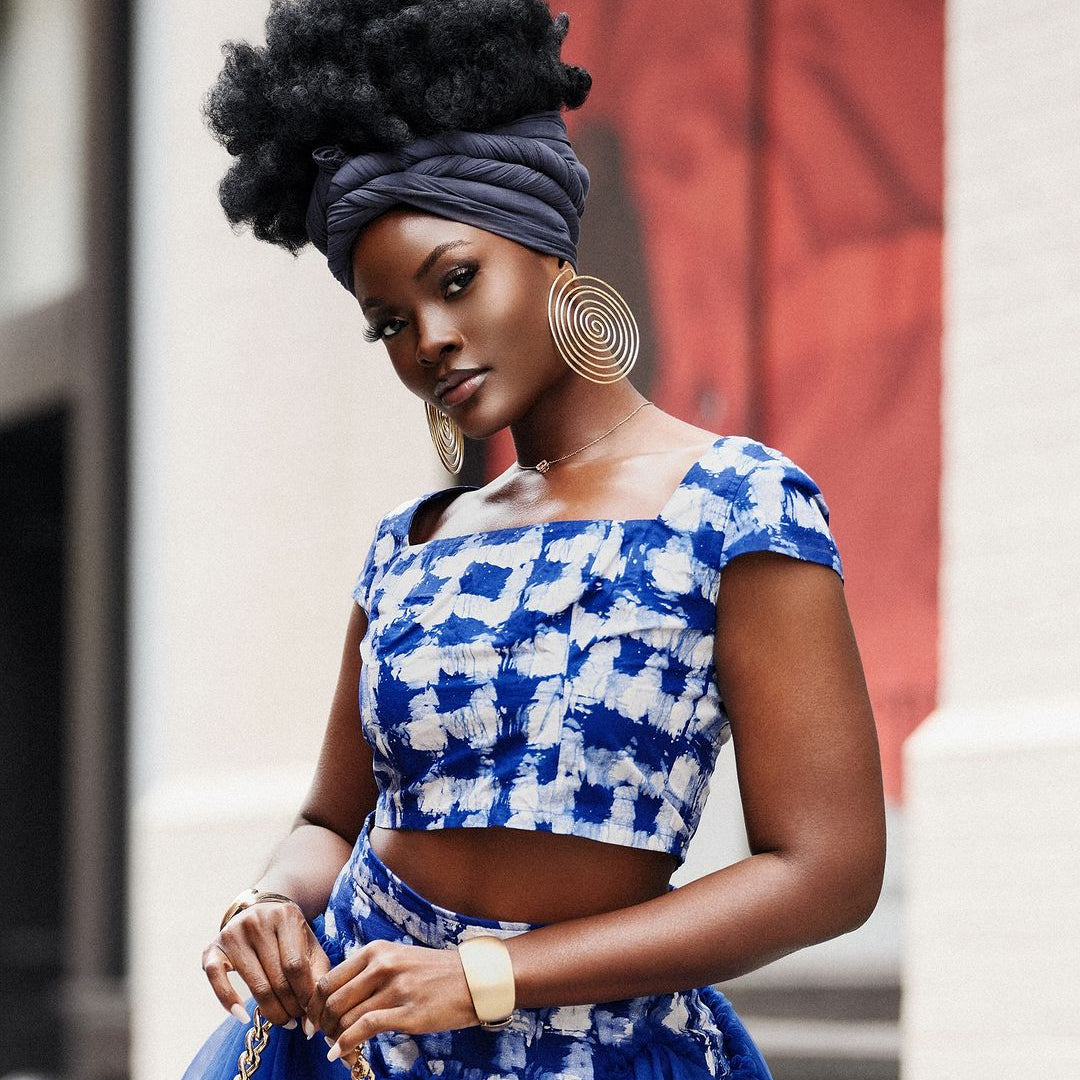 Sheila Bonsu Atelier: Exquisite Ghanaian Batik and Tulle Skirts and Sets - Trufacebygrace