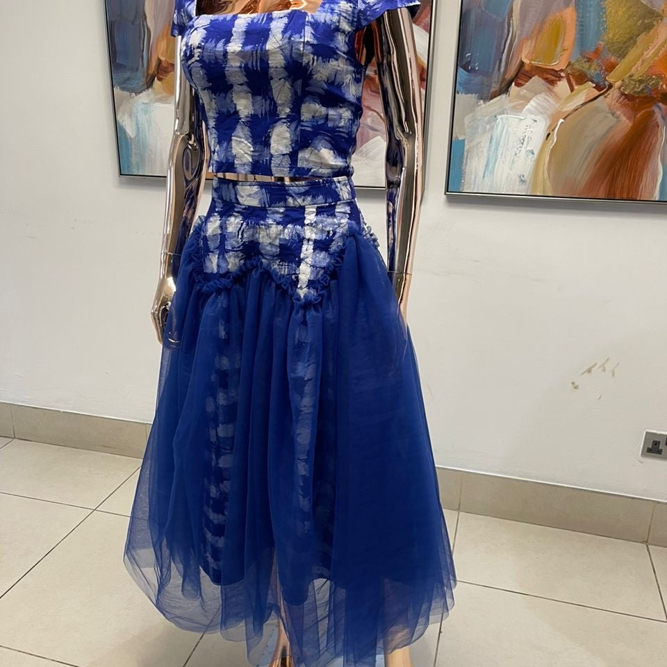 Sheila Bonsu Atelier: Exquisite Ghanaian Batik and Tulle Skirts and Sets - Trufacebygrace