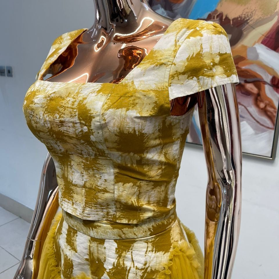 Sheila Bonsu Atelier: Exquisite Ghanaian Batik and Tulle Skirts and Sets - Trufacebygrace