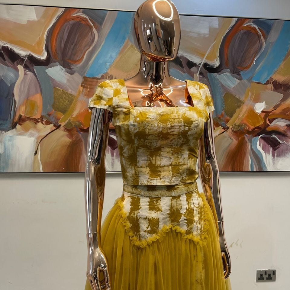 Sheila Bonsu Atelier: Exquisite Ghanaian Batik and Tulle Skirts and Sets - Trufacebygrace