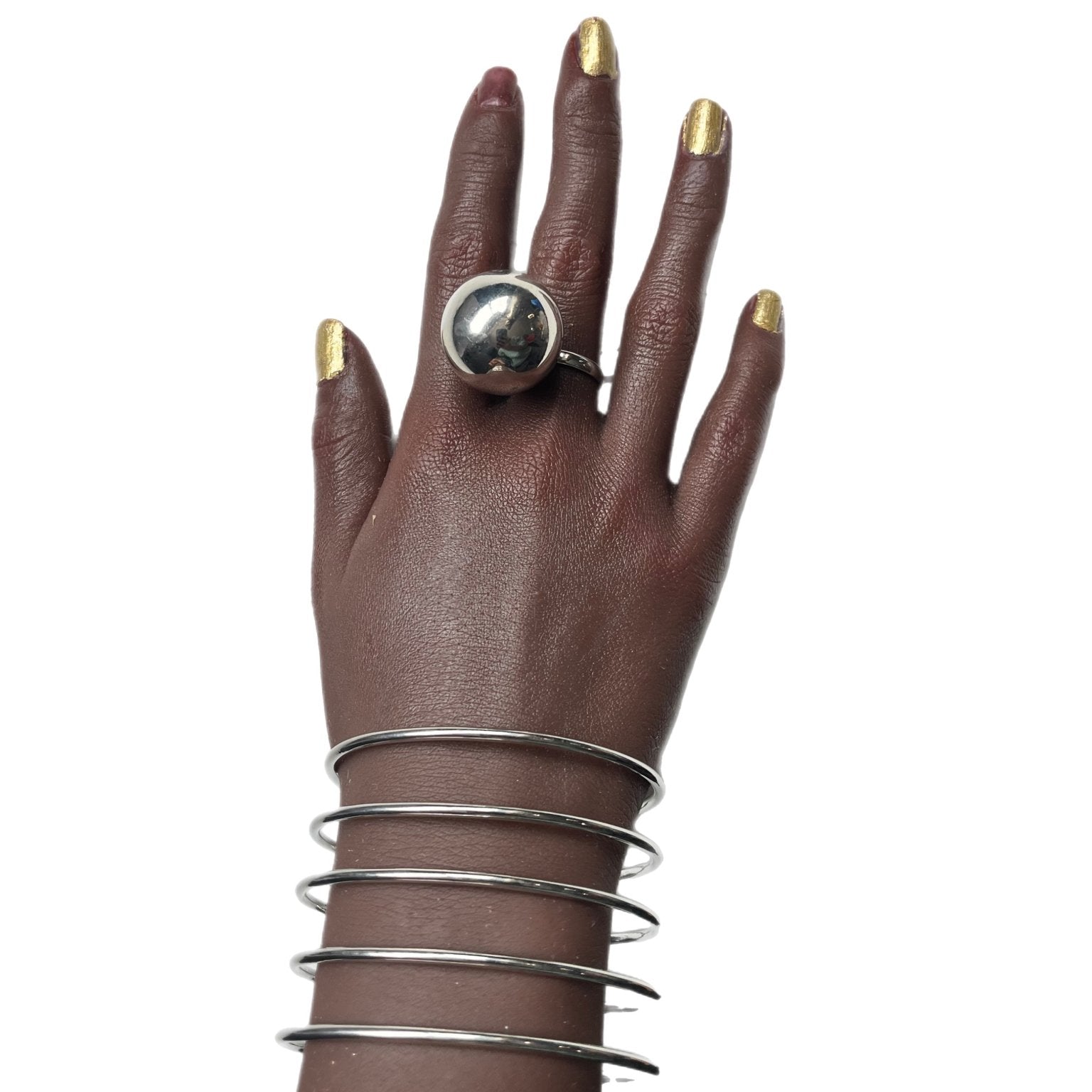 Simple layered bracelet/ cuff / bangle - Trufacebygrace